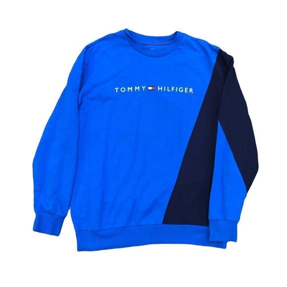 Tommy Hilfiger Sweater Large Blue - Picture 2 of 4